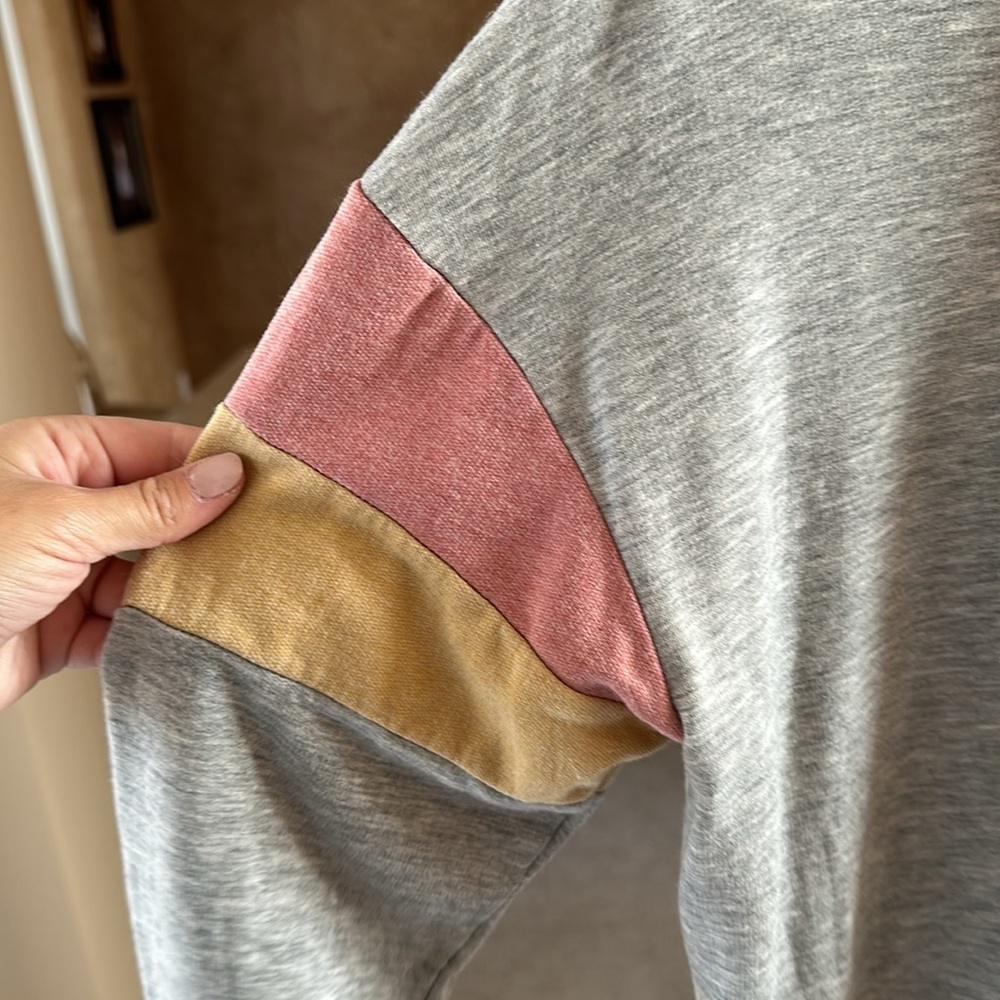 Project Social T • Copper Colorblock Sweatshirt - Picture 2 of 5